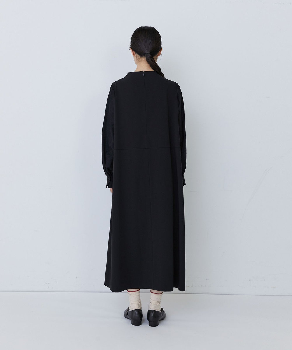 congés payés ADIEU TRISTESSE ジャカードスリープワンピース ブラック