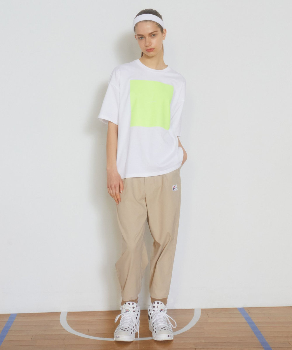 FRAPBOIS FILA×FRAPBOISパンツ ベージュ