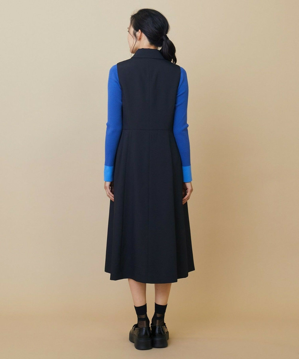 L'EQUIPE ドライストレッチワンピース ブラック