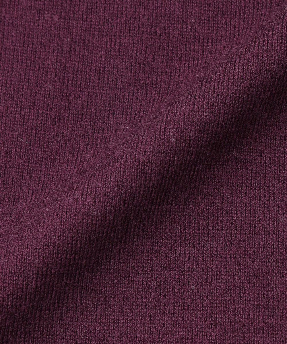 DÉPAREILLÉ HIGH GAUGE LAYERED KNIT / ハイゲージレイヤードニット ボルドー