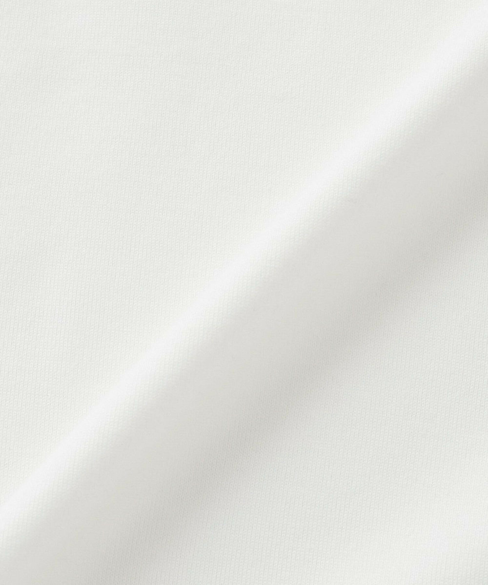 L'EQUIPE Lサイズ（大きいサイズ） 【大きいサイズ】フラワー顔料プリントTシャツ ホワイト