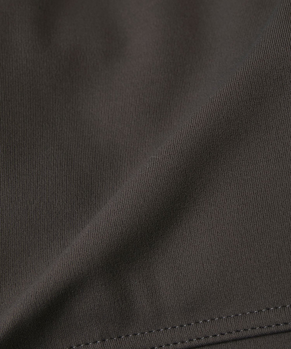 Julier 【定番】YOGA FITショートトップス/パット付き・UVカット・吸汗速乾・ホットヨガ対応・水着・水陸両用 グレー