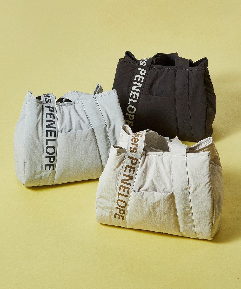 L'EQUIPE ateliers PENELOPE×L'EQUIPE ボンディングトートバッグ ベージュ