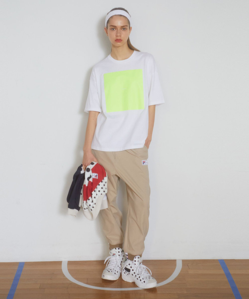 FRAPBOIS FILA×FRAPBOISパンツ ベージュ