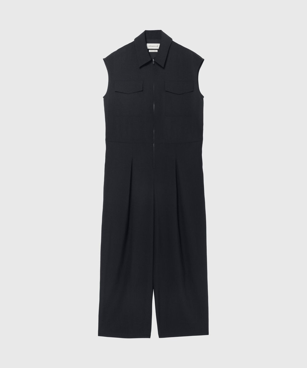 DÉPAREILLÉ WASHABLE WOOL COMBINAISON / ウォッシャブルウールコンビネゾン ネイビー