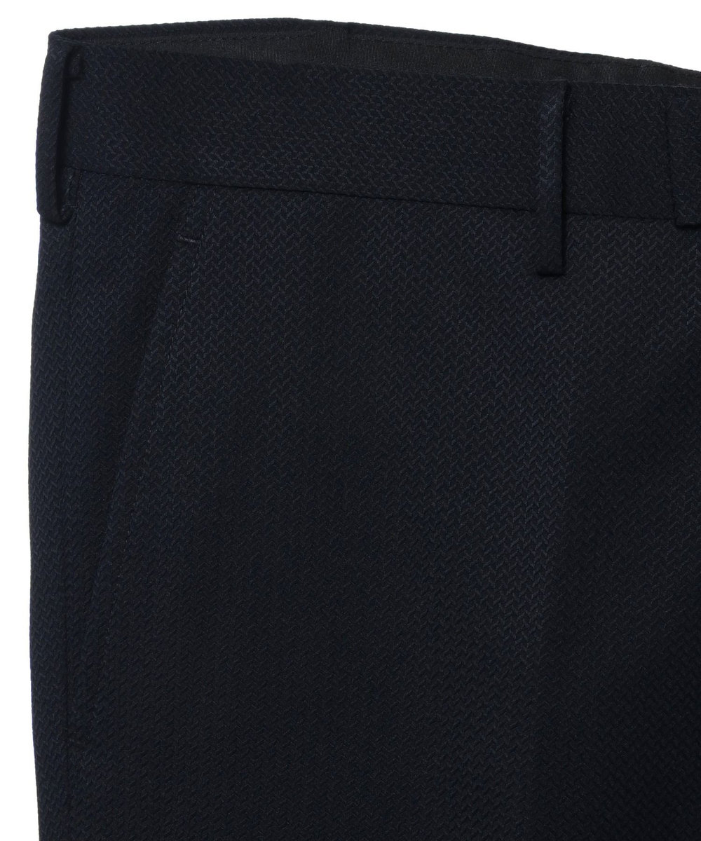 MEN'S BIGI シェブロンジャカードスーツセットアップ＜同素材ベストあり＞ ネイビー