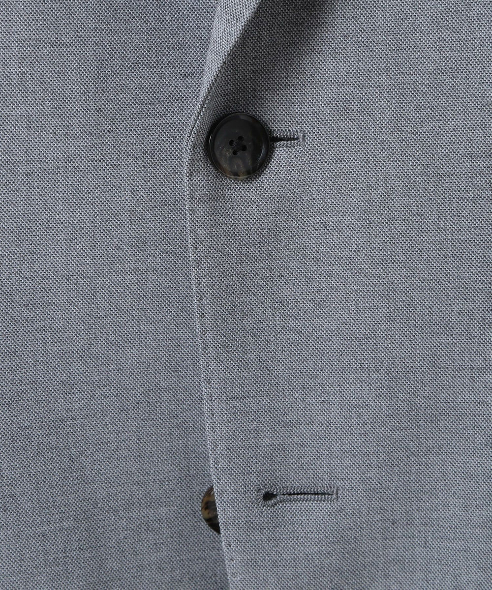 MEN'S BIGI 360度ストレッチTRジャケット<接触冷感> グレー