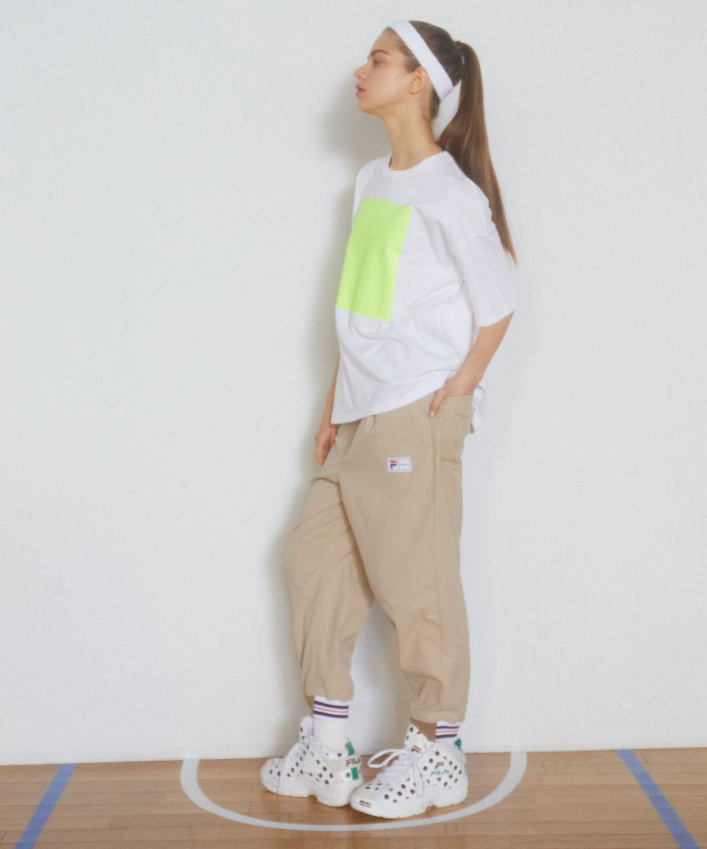 FRAPBOIS FILA×FRAPBOISパンツ ベージュ