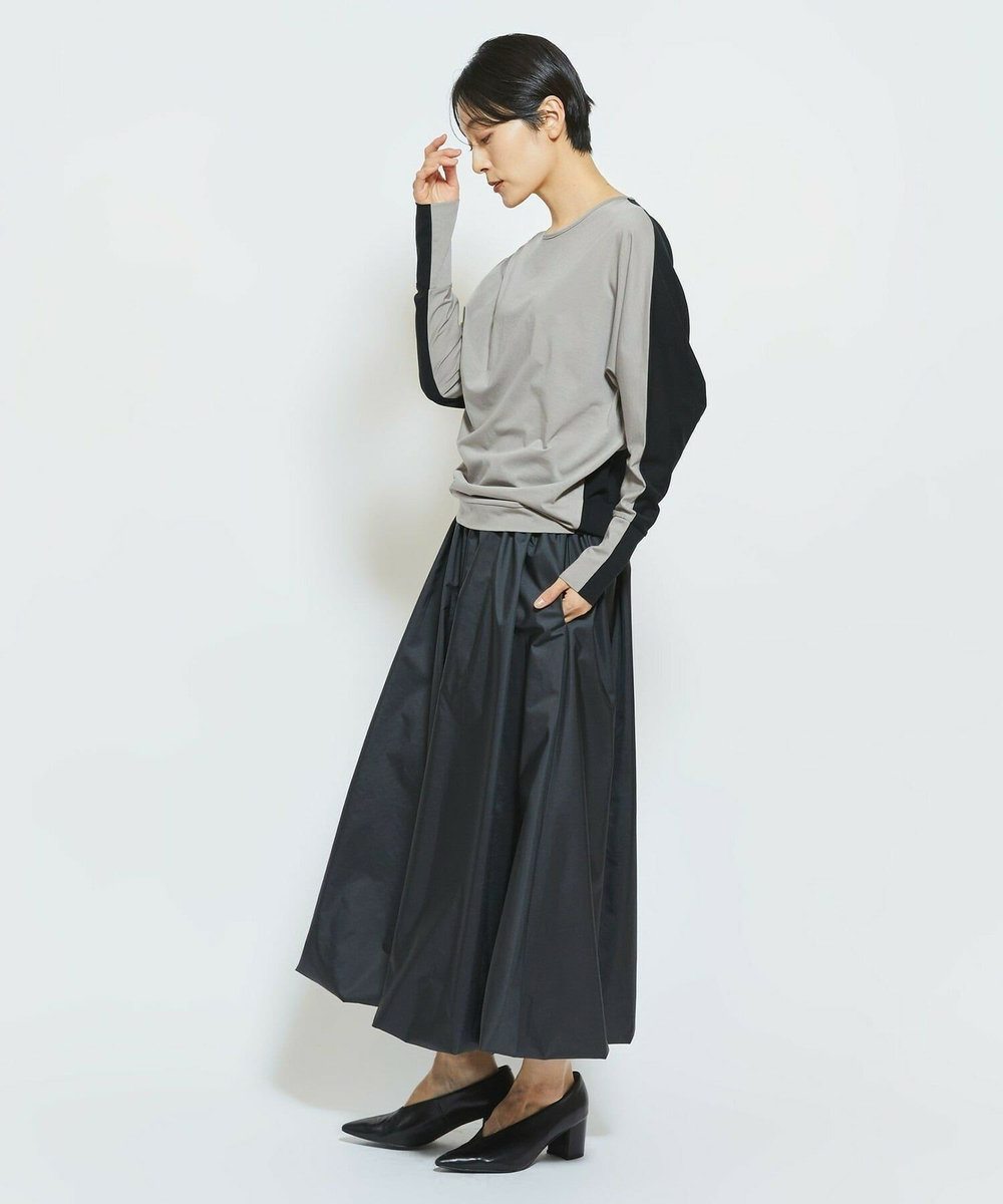 MOGA Collection MOGA Collection コンパクトポリバルーンスカート ブラック