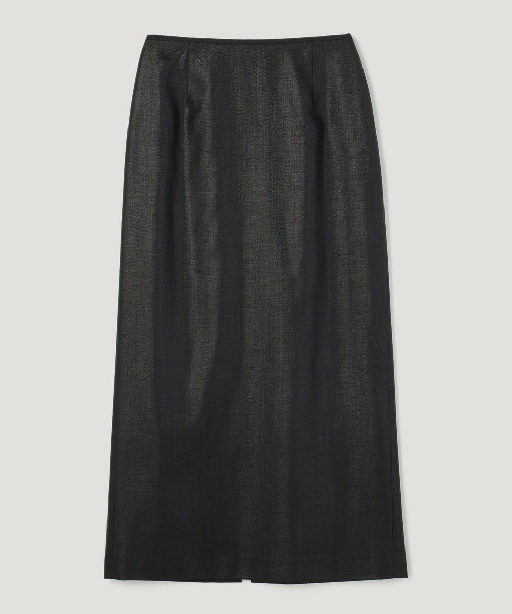 feerique feerique ドンゴロスチンツーマキシタイトスカート ブラック