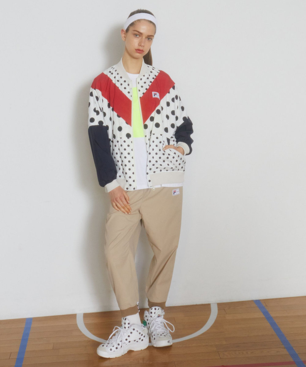 FRAPBOIS FILA×FRAPBOISパンツ ベージュ