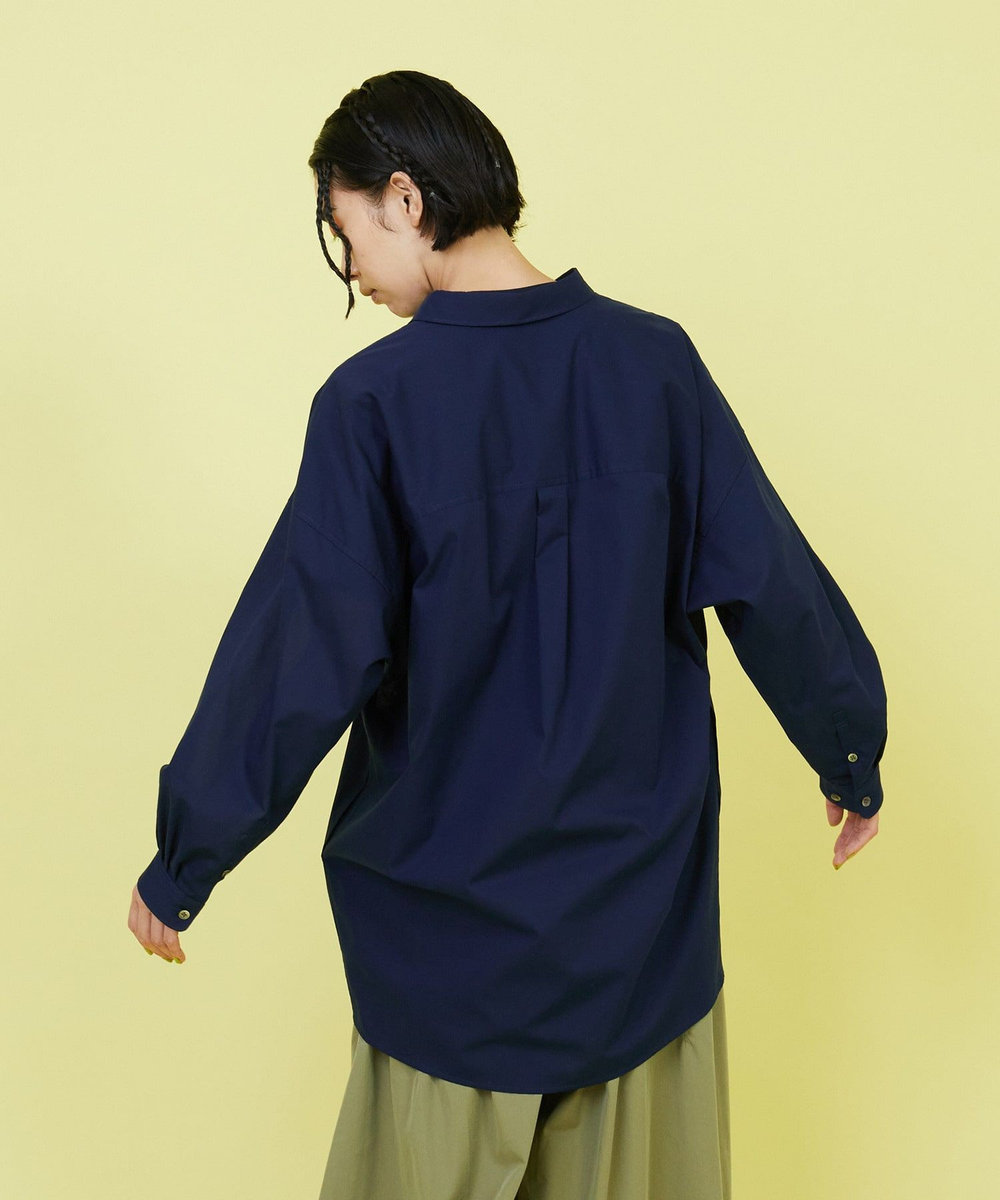 FRAPBOIS ビッグシャツ ネイビー
