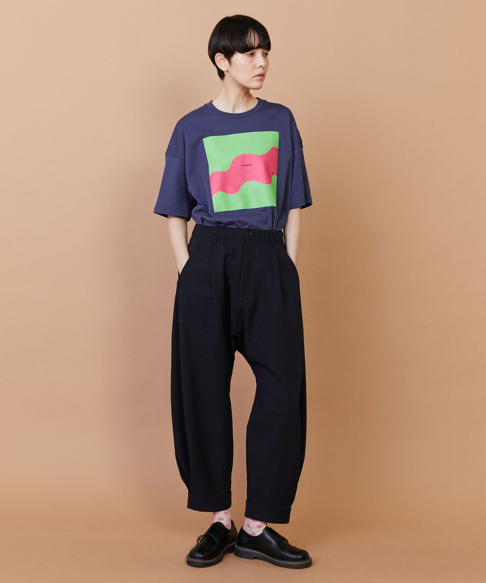 FRAPBOIS テイスリバーT ネイビー