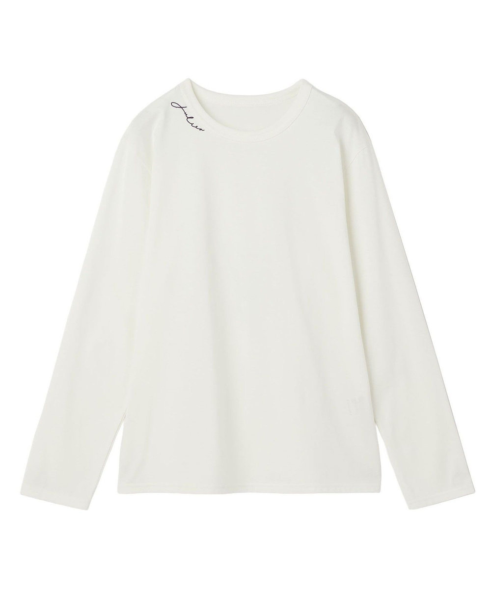 Julier コンディショニングロングスリーブTee ホワイト