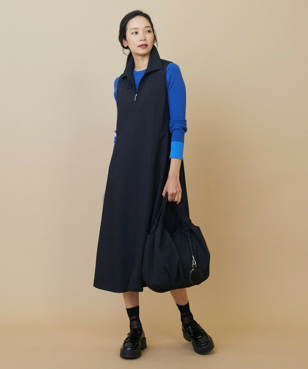 L'EQUIPE ドライストレッチワンピース ブラック