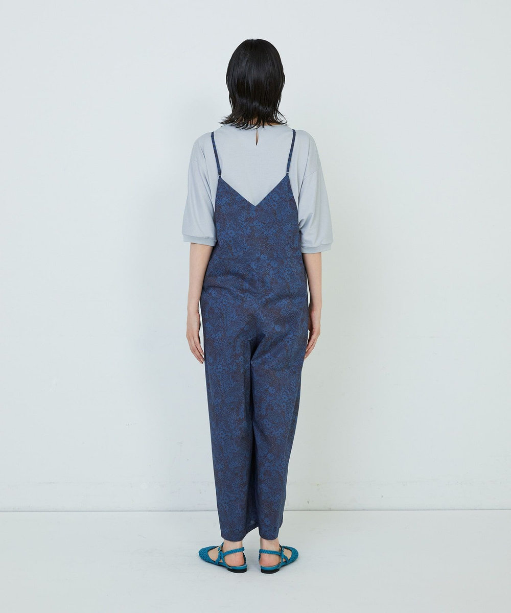 ADIEU TRISTESSE リバティプリントサロペット ブルー系その他