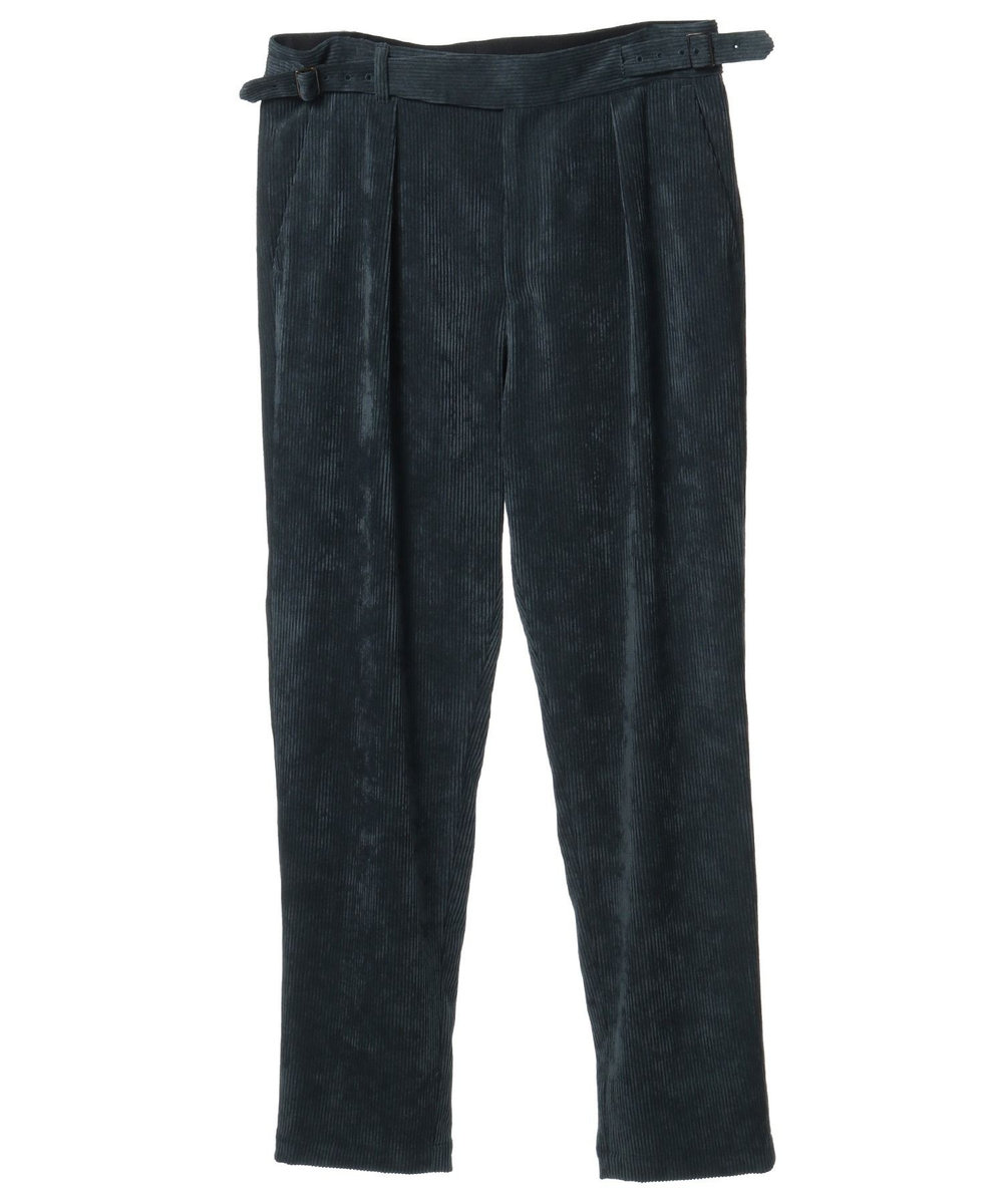 MEN'S BIGI ソフトコーデュロイストレッチパンツ モスグリーン