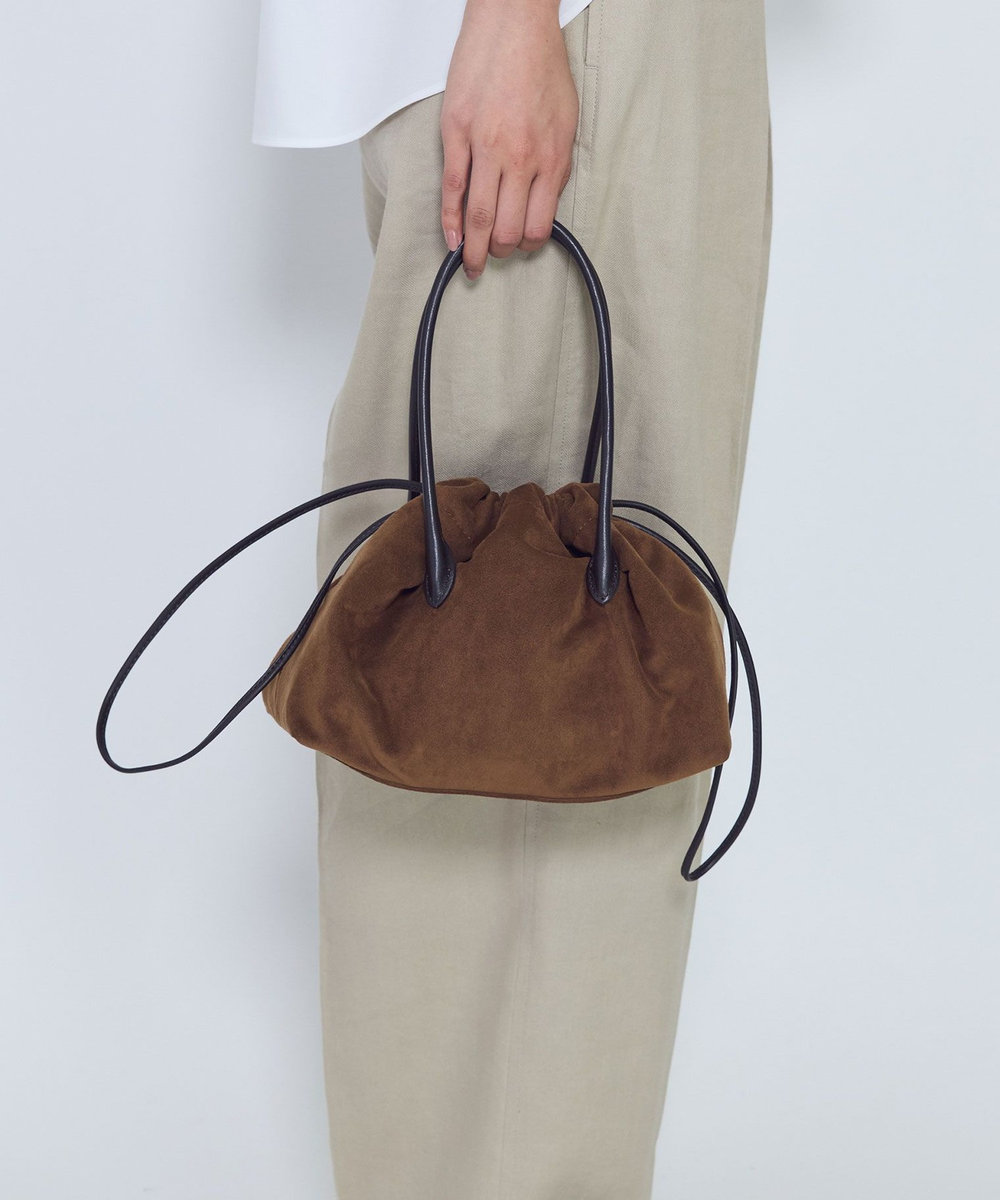 1er Arrondissement ＜MARY AL TERNA (メアリ オル ターナ)＞別注"WRING"ハンドバッグ ブラウン