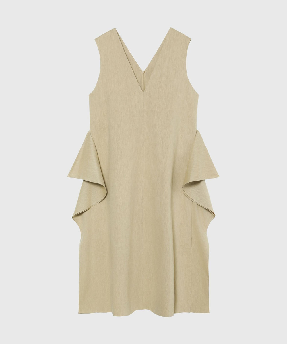 DÉPAREILLÉ VISCORSE LINEN GILET / ヴィスコースリネンジレ ベージュ