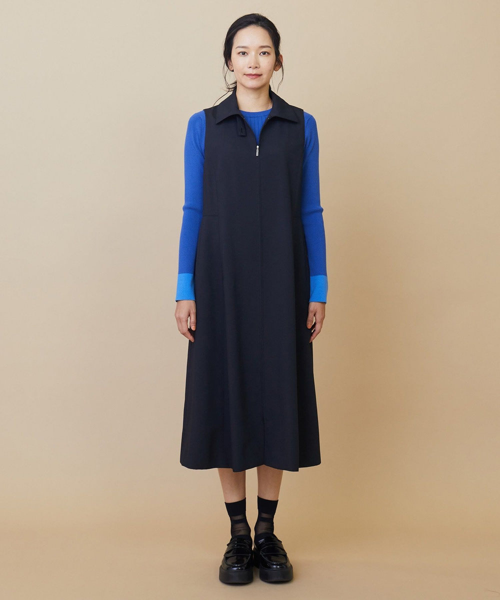 L'EQUIPE ドライストレッチワンピース ブラック