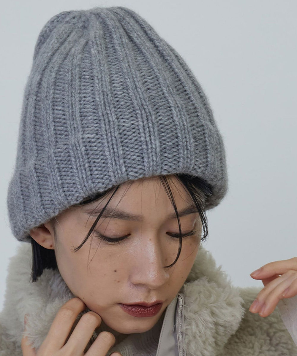 1er Arrondissement ＜KIJIMA TAKAYUKI (キジマ タカユキ)＞アルパカウールビーニー グレー