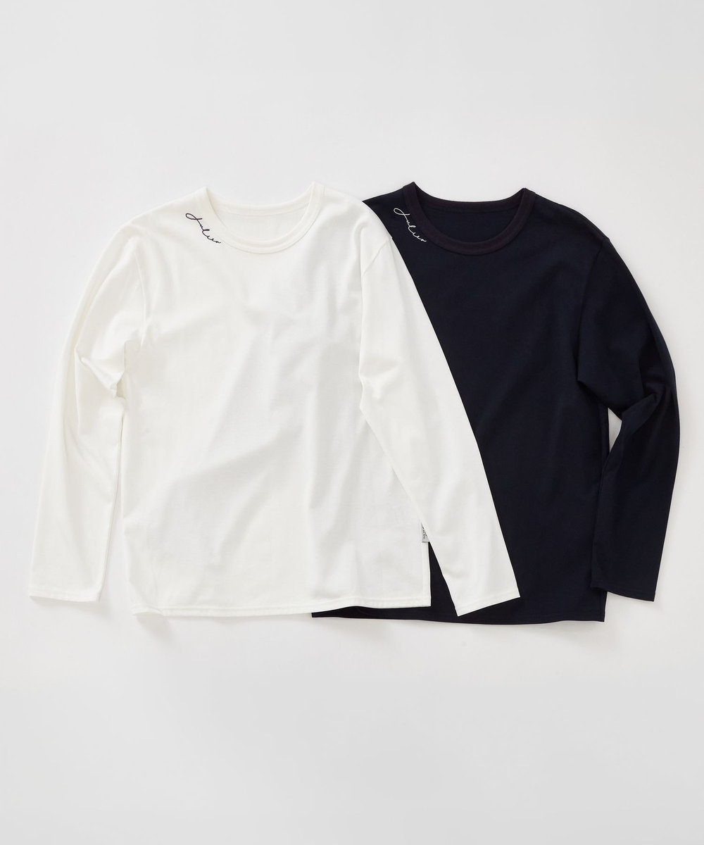 Julier コンディショニングロングスリーブTee ホワイト