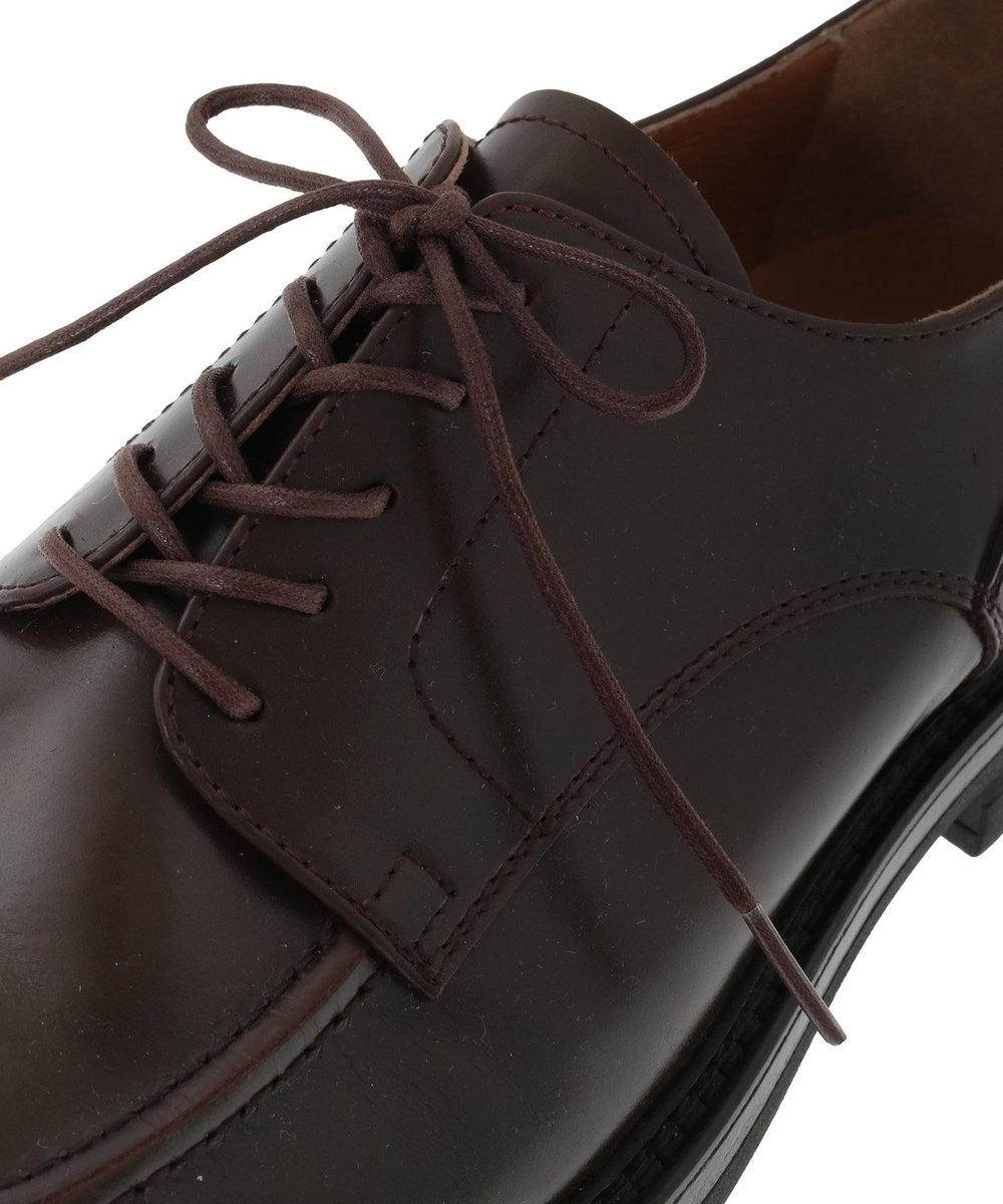 MEN'S BIGI Uチップレザーシューズ ダークブラウン