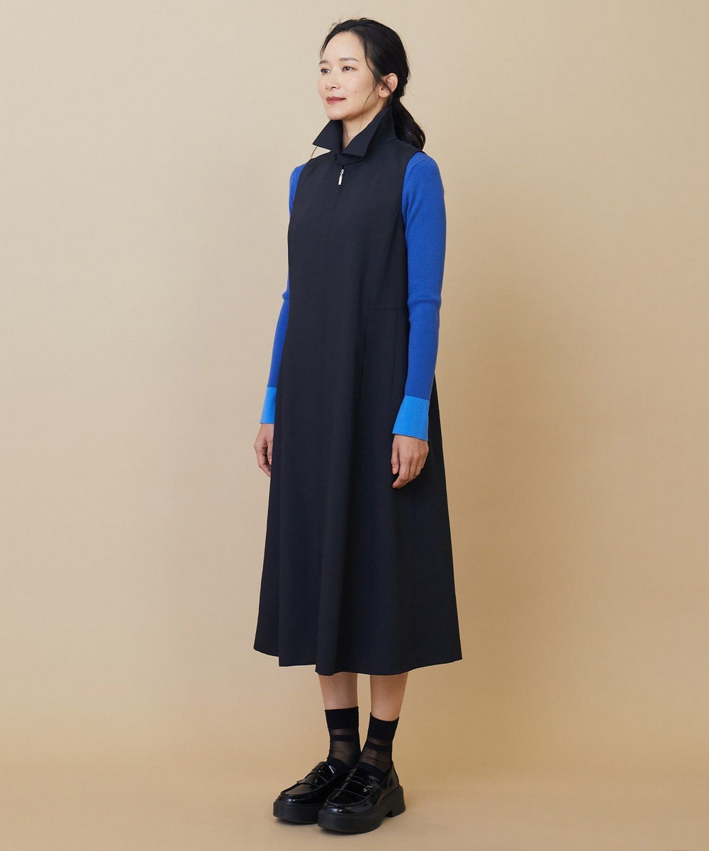 L'EQUIPE ドライストレッチワンピース ブラック