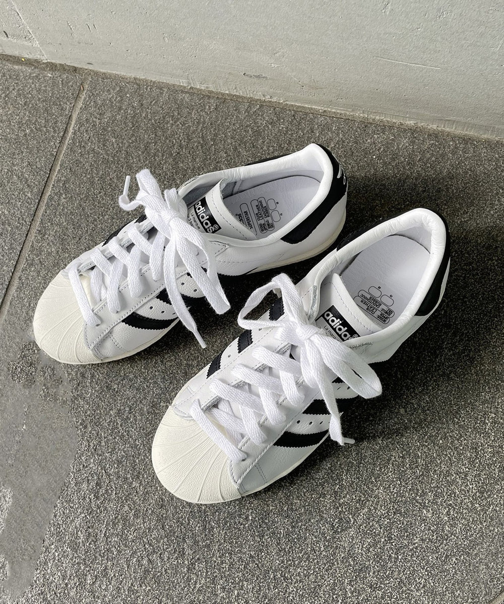 1er Arrondissement ＜adidas（アディダス）＞SUPER STAR82 スニーカー ホワイト