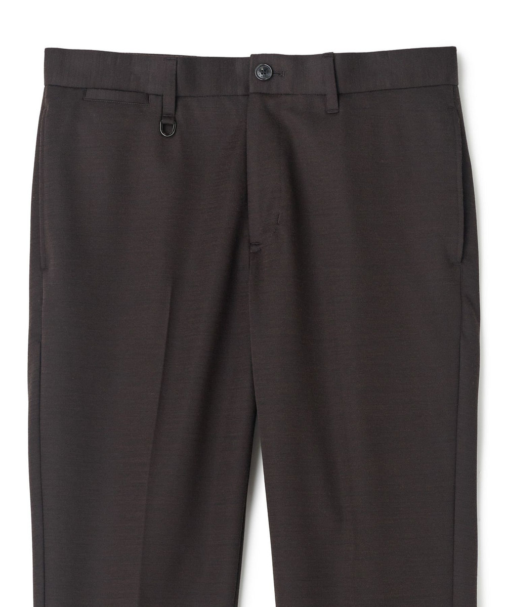 MEN'S BIGI 《別注》COLE HAAN ウールブレンドシャイニーポンチセットアップパンツ ブラウン