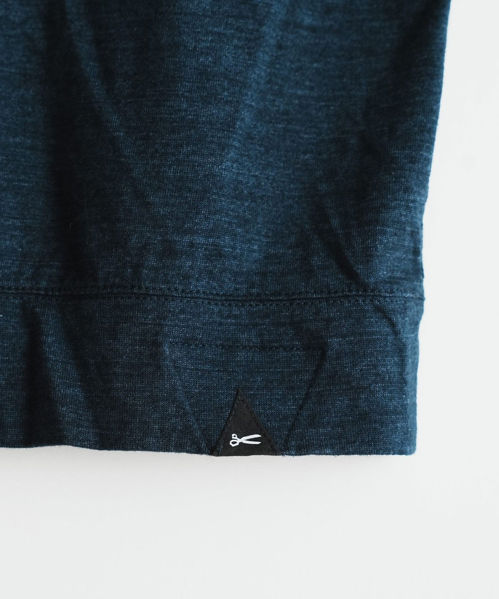 MEN'S BIGI 【DENHAM/デンハム】別注 ロゴTEE ネイビー