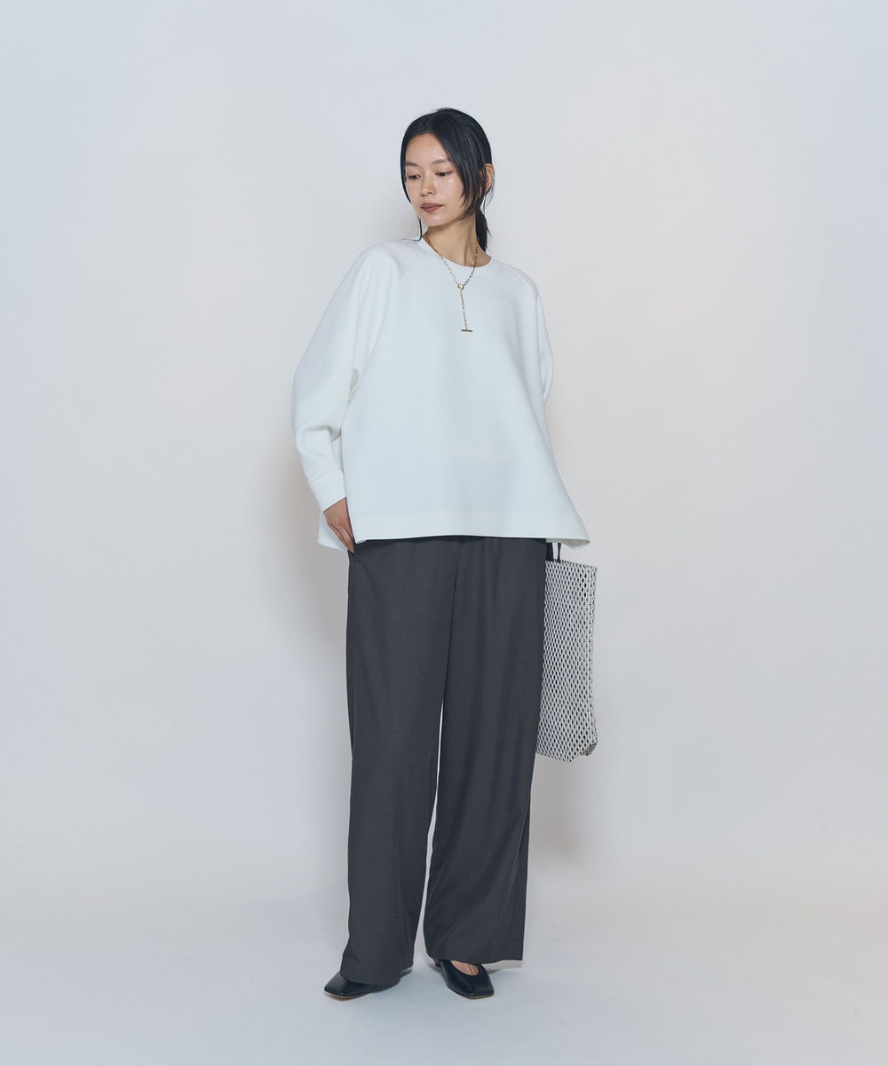 1er Arrondissement テンセルワイドパンツ ブラウン