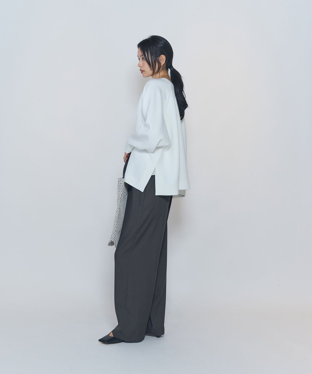 1er Arrondissement テンセルワイドパンツ ブラウン