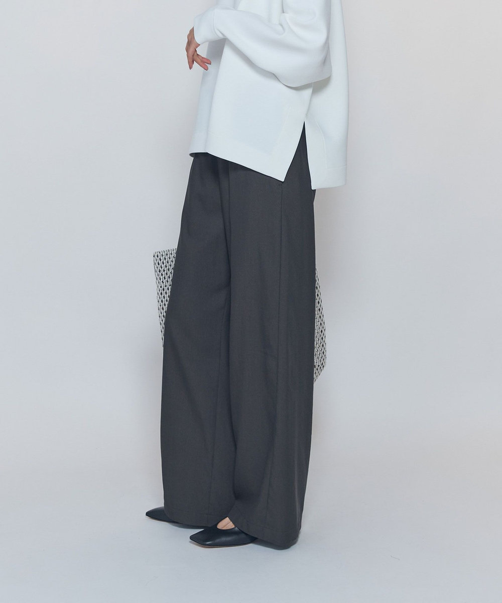 1er Arrondissement テンセルワイドパンツ ブラウン