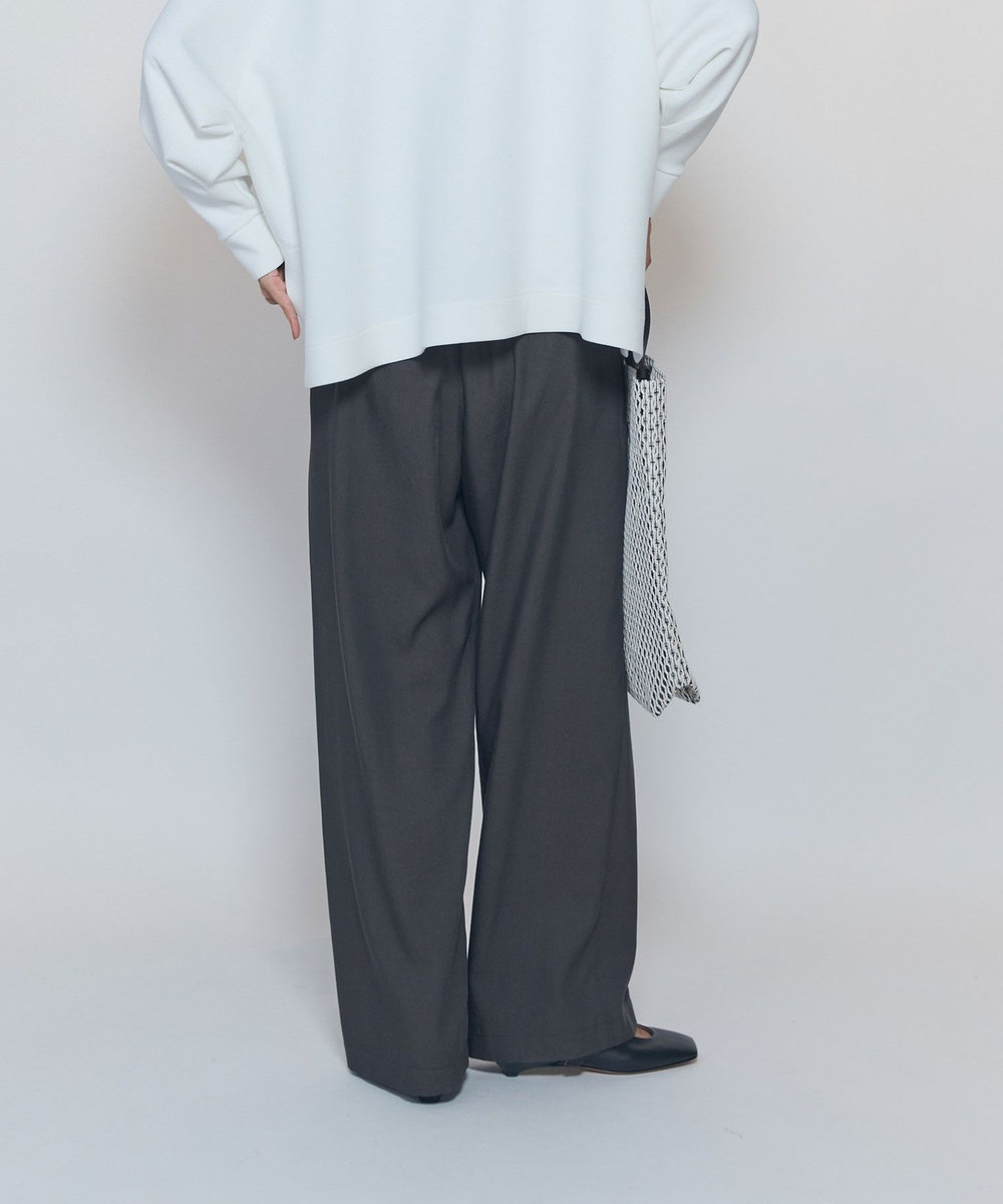1er Arrondissement テンセルワイドパンツ ブラウン