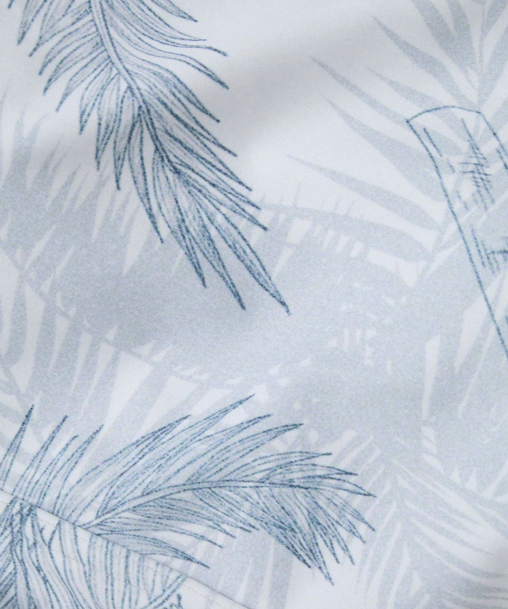 Julier palm treeアシンメトリーブラトップ/パット付き・UVカット・吸汗速乾・ホットヨガ対応・水着・水陸両用 ホワイト