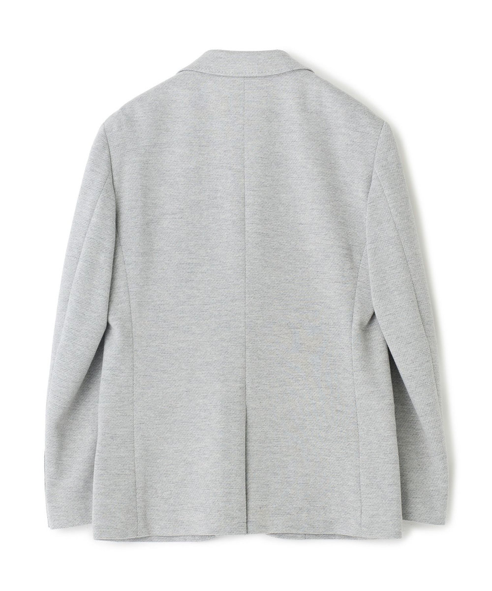 MEN'S BIGI ウール混ツイルジャージジャケット ライトグレー