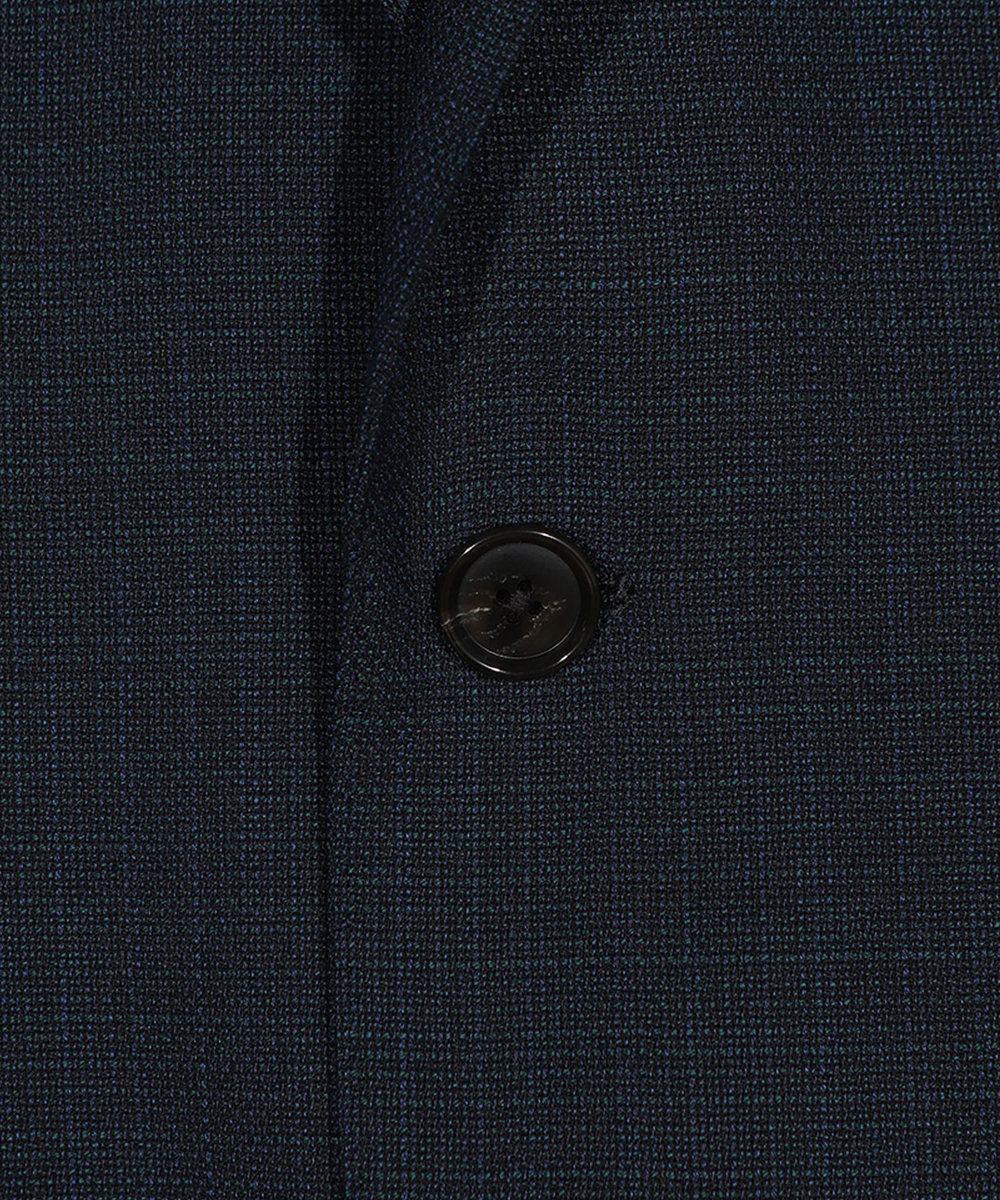 MEN'S BIGI ミックスヤーン/ホップサックテーラードジャケット グリーン