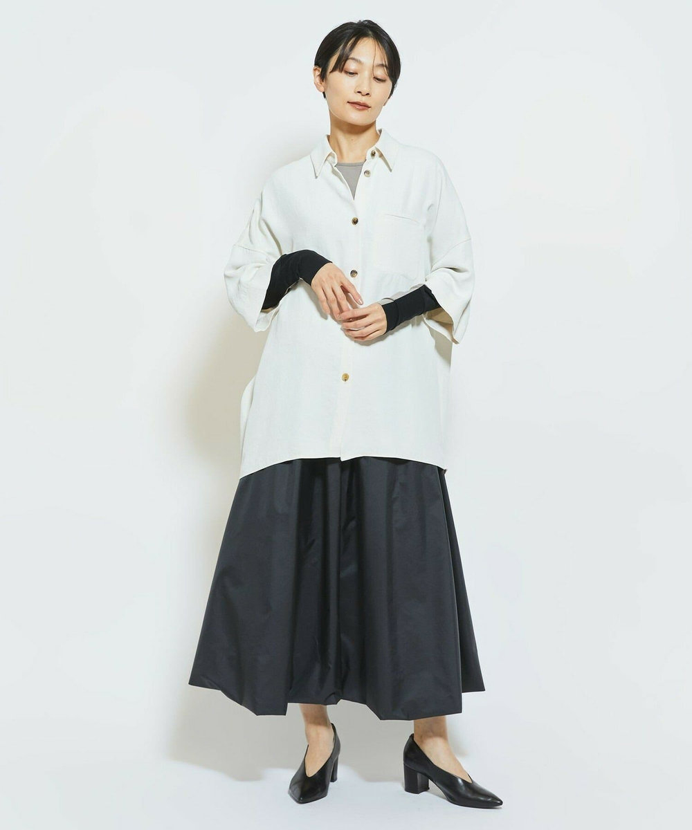 MOGA Collection MOGA Collection コンパクトポリバルーンスカート ブラック