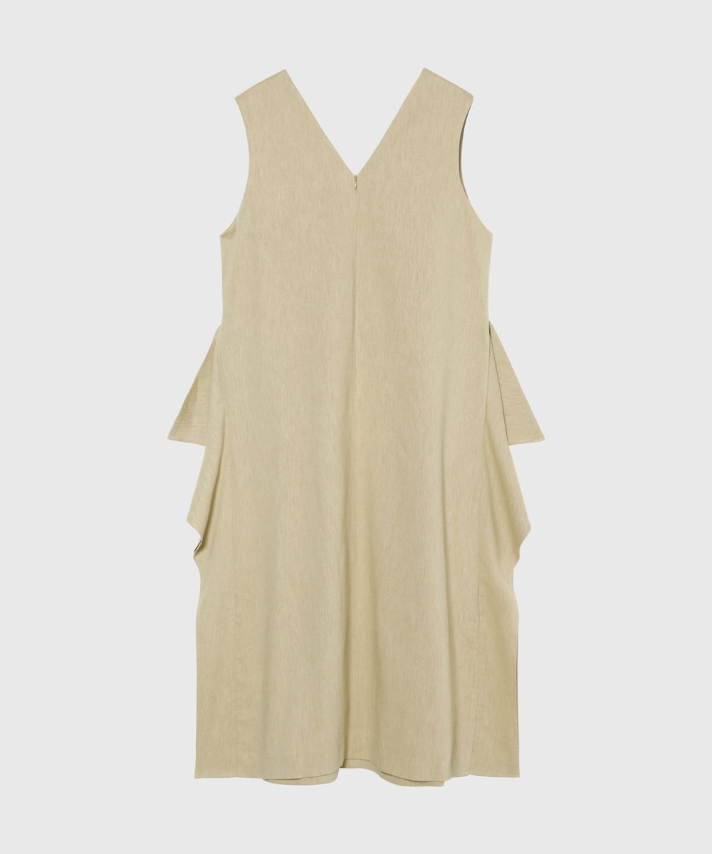 DÉPAREILLÉ VISCORSE LINEN GILET / ヴィスコースリネンジレ ベージュ