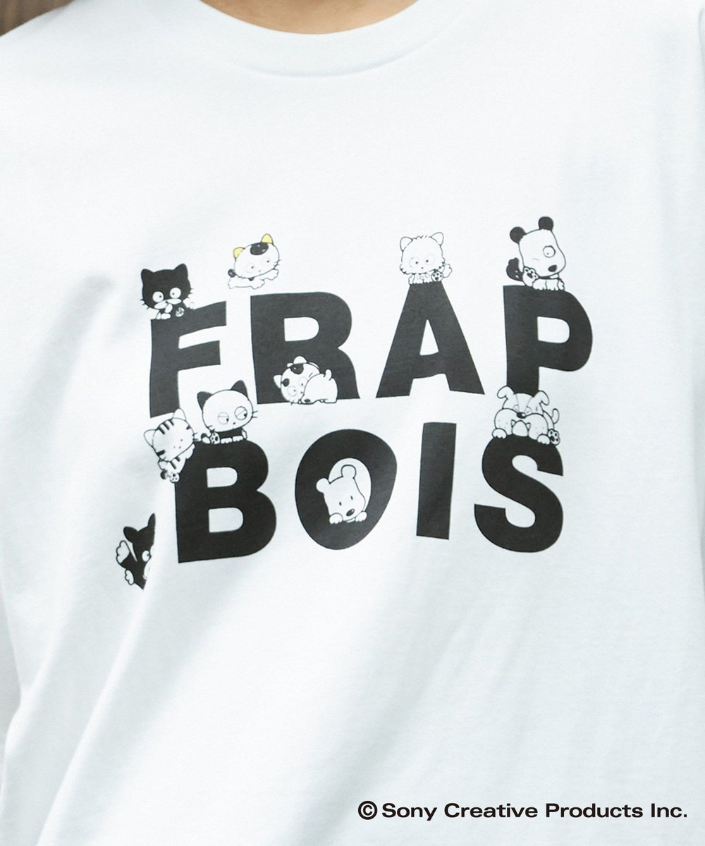 FRAPBOIS ロゴT FRAPBOISｘタマ＆フレンズ ホワイト
