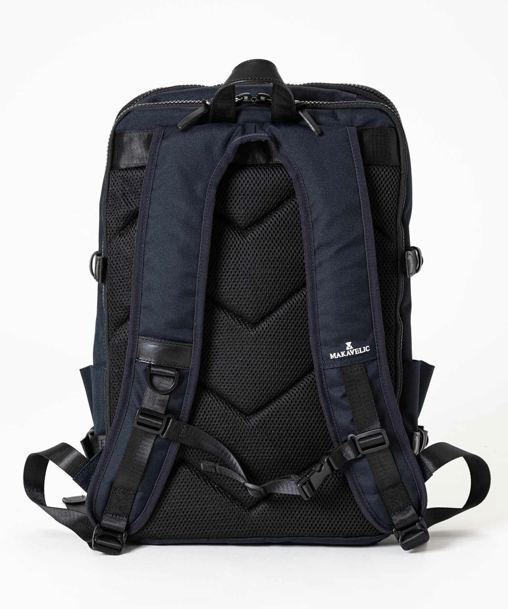 UNION STATION 【MAKAVELIC / マキャベリック】RECTANGLE3 DAYPACK ネイビー