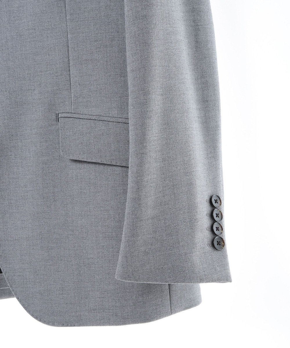 MEN'S BIGI 360度ストレッチTRジャケット<接触冷感> グレー