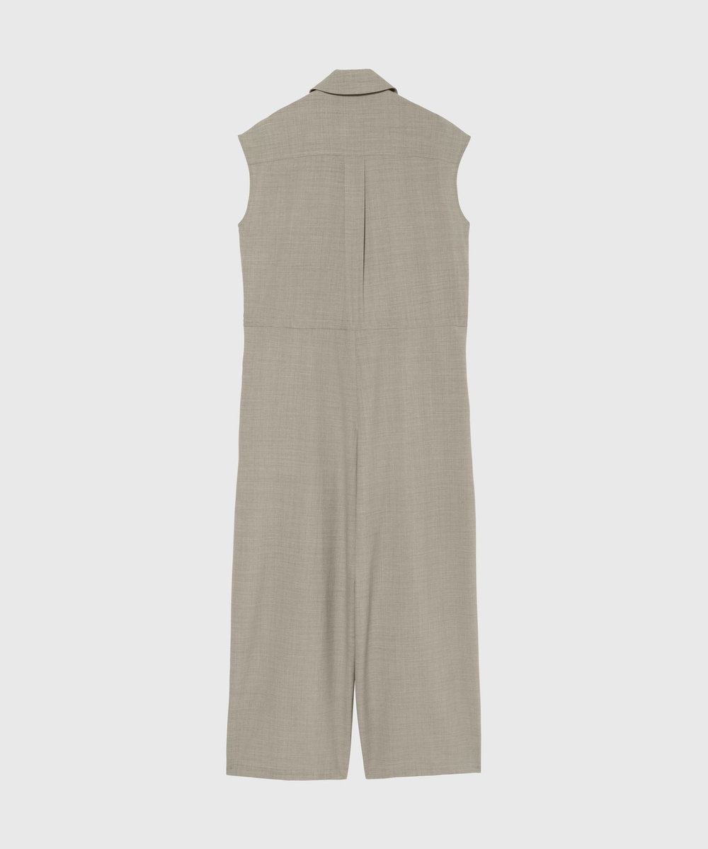 DÉPAREILLÉ WASHABLE WOOL COMBINAISON / ウォッシャブルウールコンビネゾン ベージュ