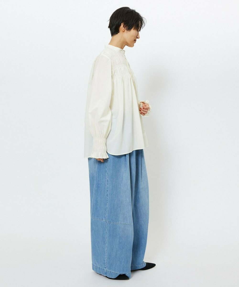 feerique feerique TRENOシャーリングブラウス オフホワイト