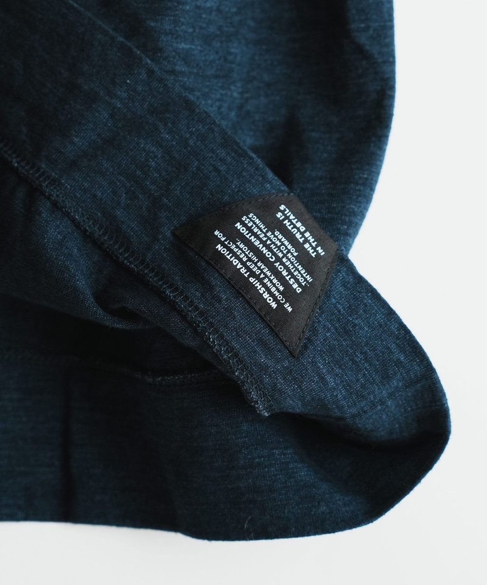 MEN'S BIGI 【DENHAM/デンハム】別注 ロゴTEE ネイビー