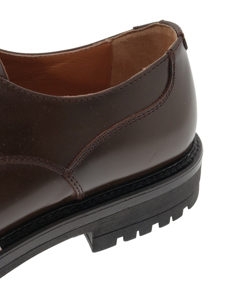 MEN'S BIGI Uチップレザーシューズ ダークブラウン
