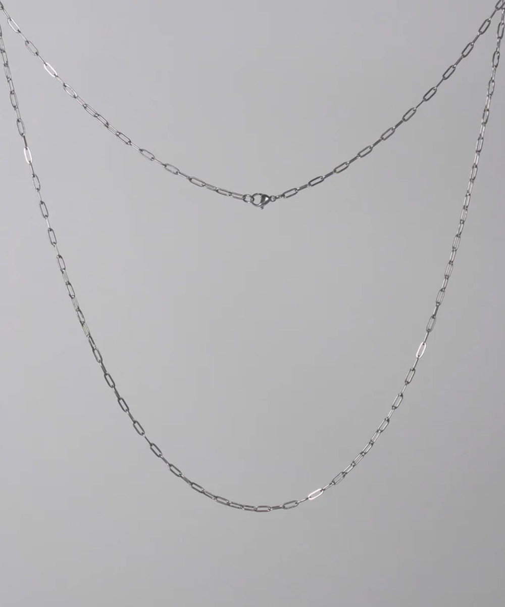 unbilanc ＜GiU＞FINE CHAIN シルバー