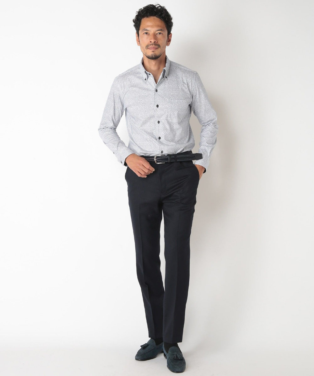 MEN'S BIGI 【ACTIVE TAILOR】アソートストレッチパンツ ダークネイビー