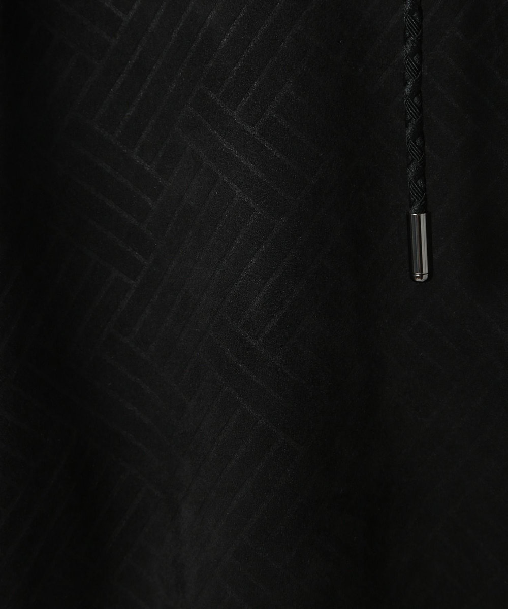 MEN'S BIGI テックスエードエンボスパーカー ブラック